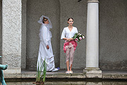 Sommerfest 2015 im Bayerischen Nationalmuseum, u.a. mit Modenschau "Inspriration Barock" von Studierenden der Mediasdesign Hochschule München (©Foto: Martin Schmitz)